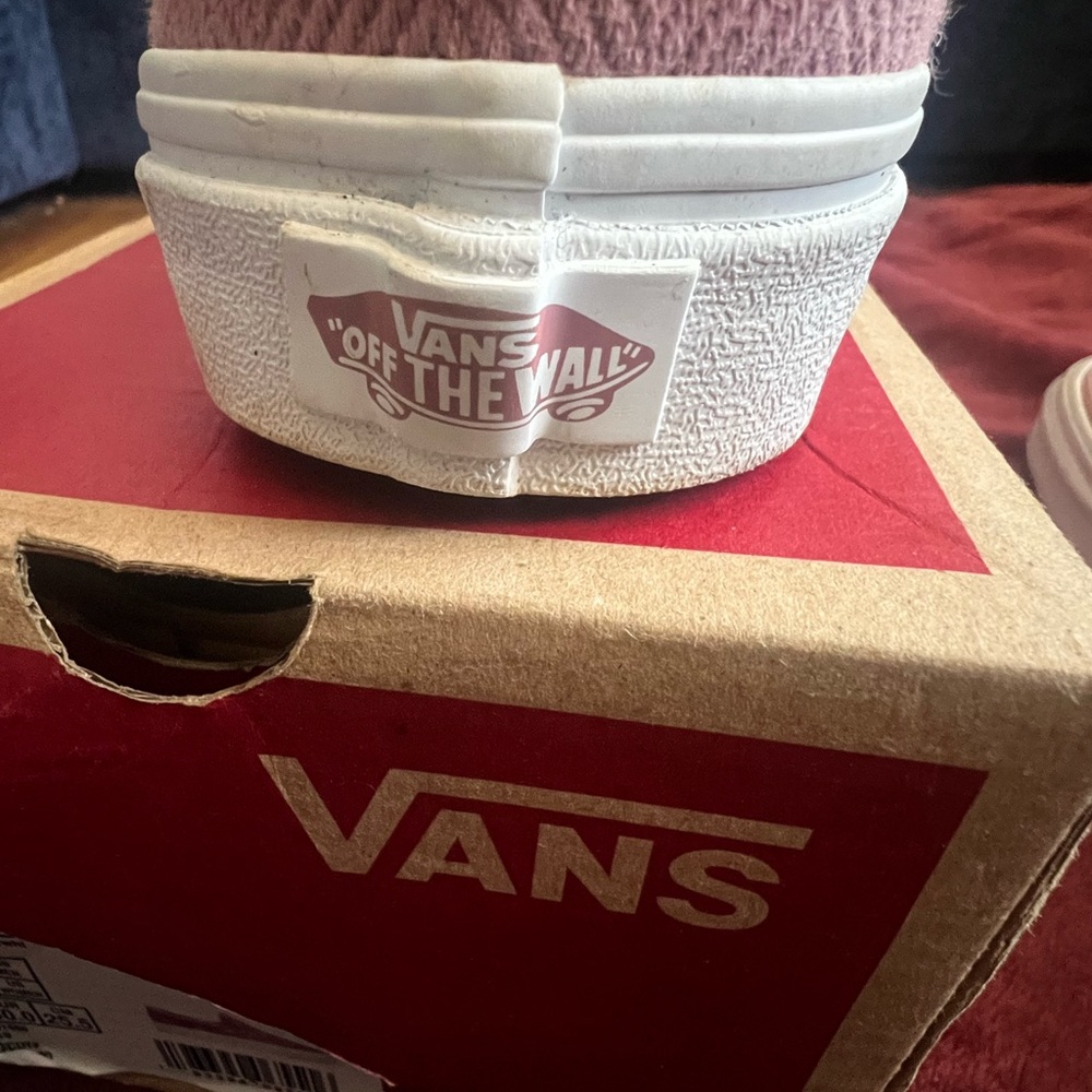 Vans Women's Dusty Rose Slip-On Sneakers - Picture 4 of 5